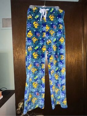 Blue Minions Fleece Pajama Pants